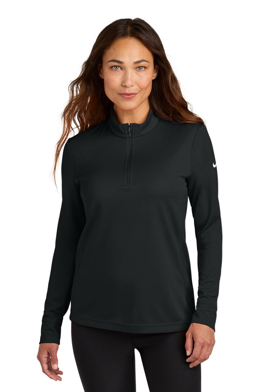 Nike Women's Essential 1/2-Zip Cover-Up NKHM7969 | Add Your Logo