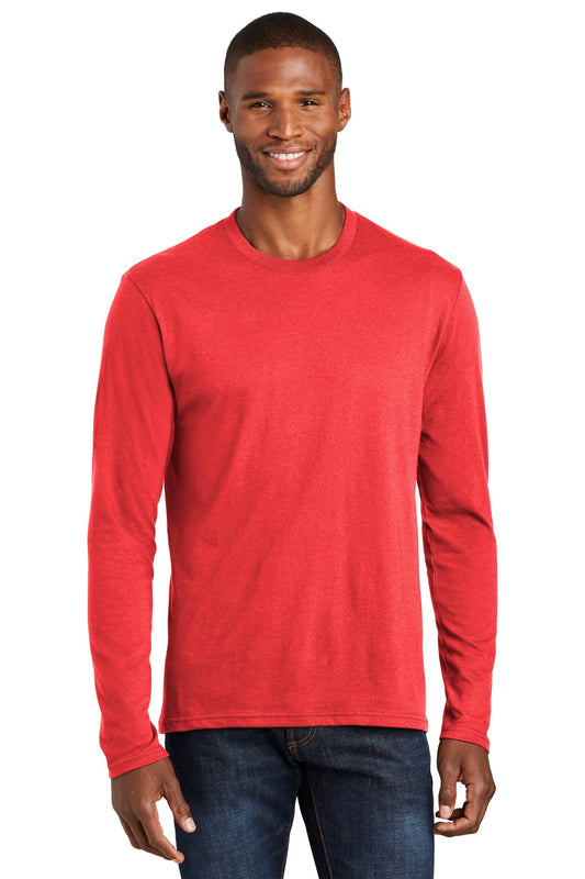 Port & Co Long Sleeve Fan Favorite Blend Tee. PC455LS