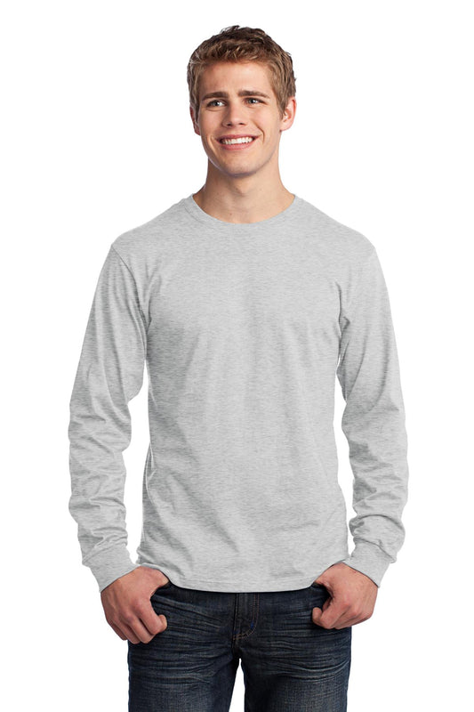 Port & Co Long Sleeve Core Cotton Tee. PC54LS