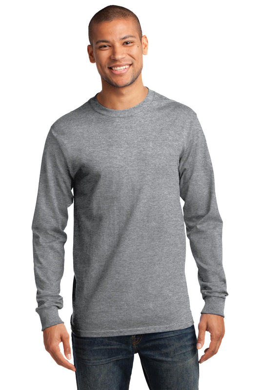 Port & Co Tall Long Sleeve Essential Tee. PC61LST