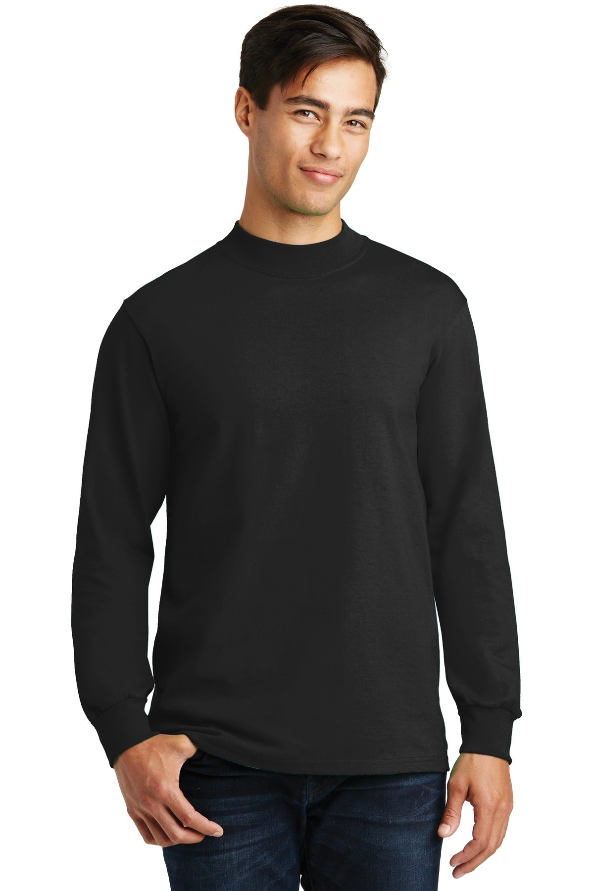 Port & Company Essential Mock Turtleneck. PC61M