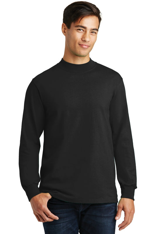 Port & Co Essential Mock Turtleneck. PC61M