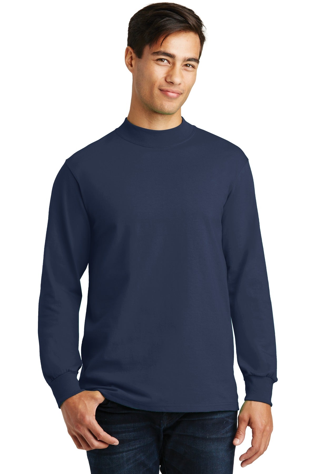 Port & Company Essential Mock Turtleneck. PC61M