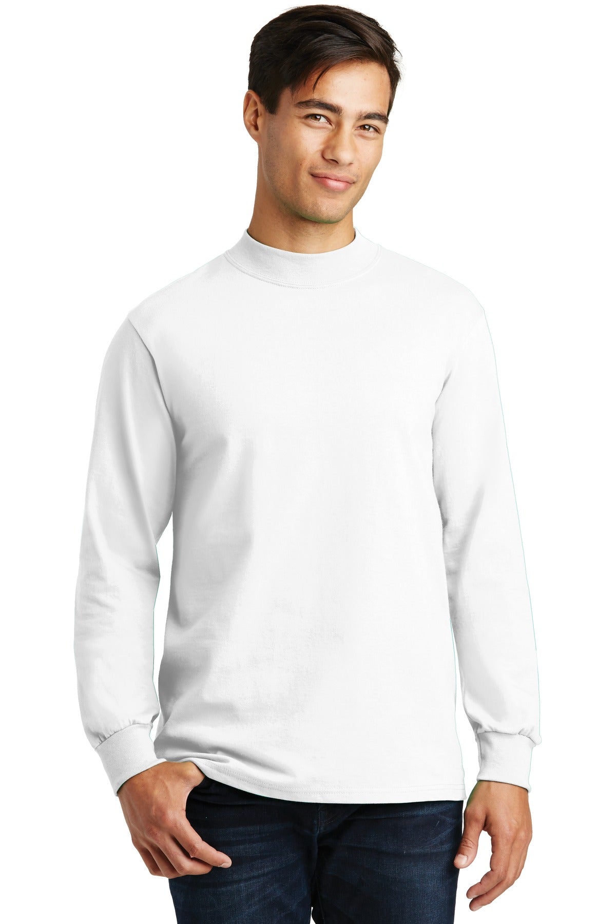 Port & Company Essential Mock Turtleneck. PC61M