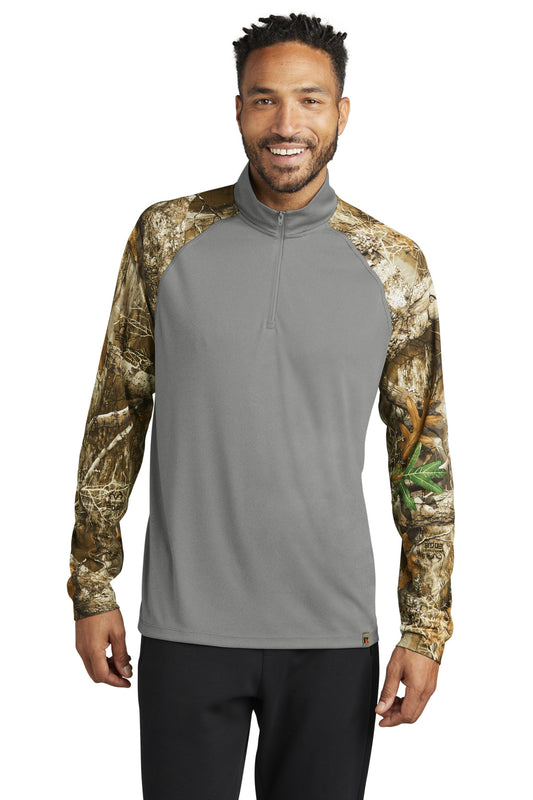 Russell Outdoors   Realtree   Colorblock Performance 1/4-Zip RU152