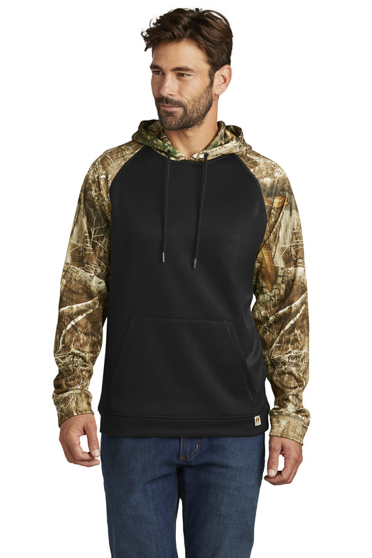 Russell Outdoors   Realtree   Performance Colorblock Pullover Hoodie RU451