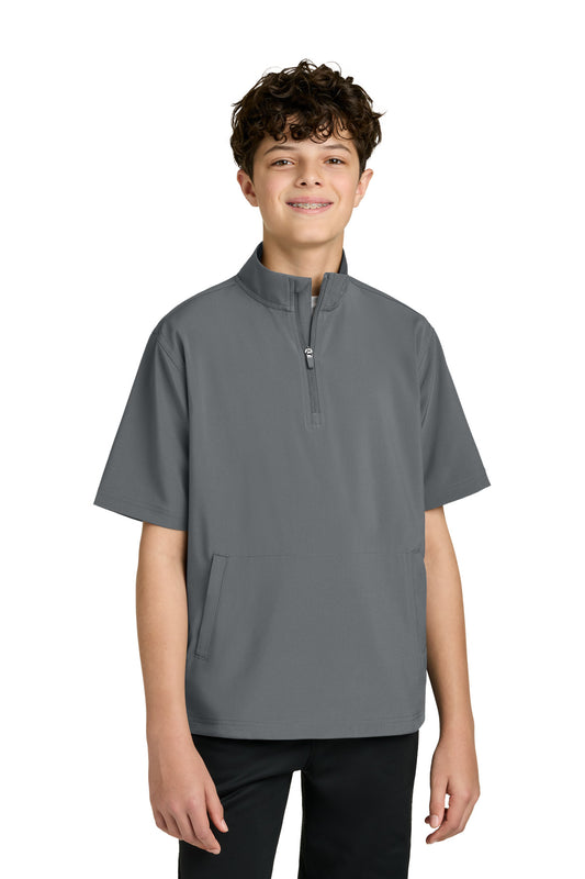 Richardson Youth Barrage Wind Shirt RY7400SSQ | Add Your Logo