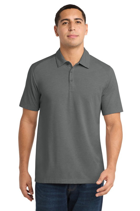 Sport-Tek PosiCharge Tri-Blend Wicking Polo. ST405