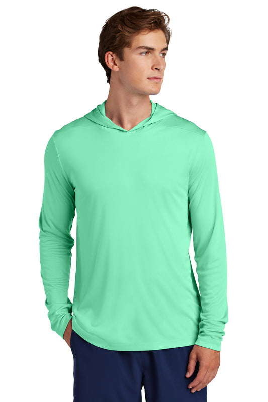 Sport-Tek Posi-UV Pro Long Sleeve Hoodie ST420LSH