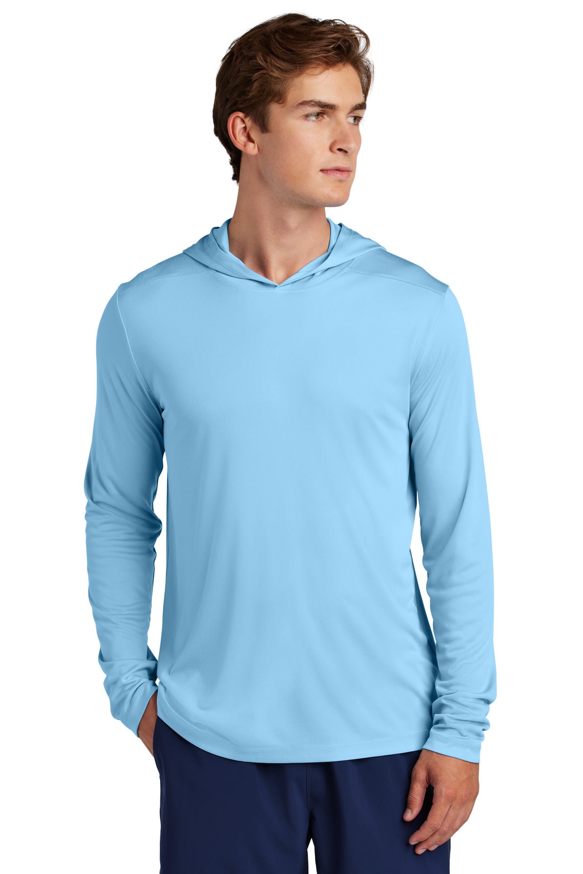 Sport-Tek Posi-UV Pro Long Sleeve Hoodie ST420LSH