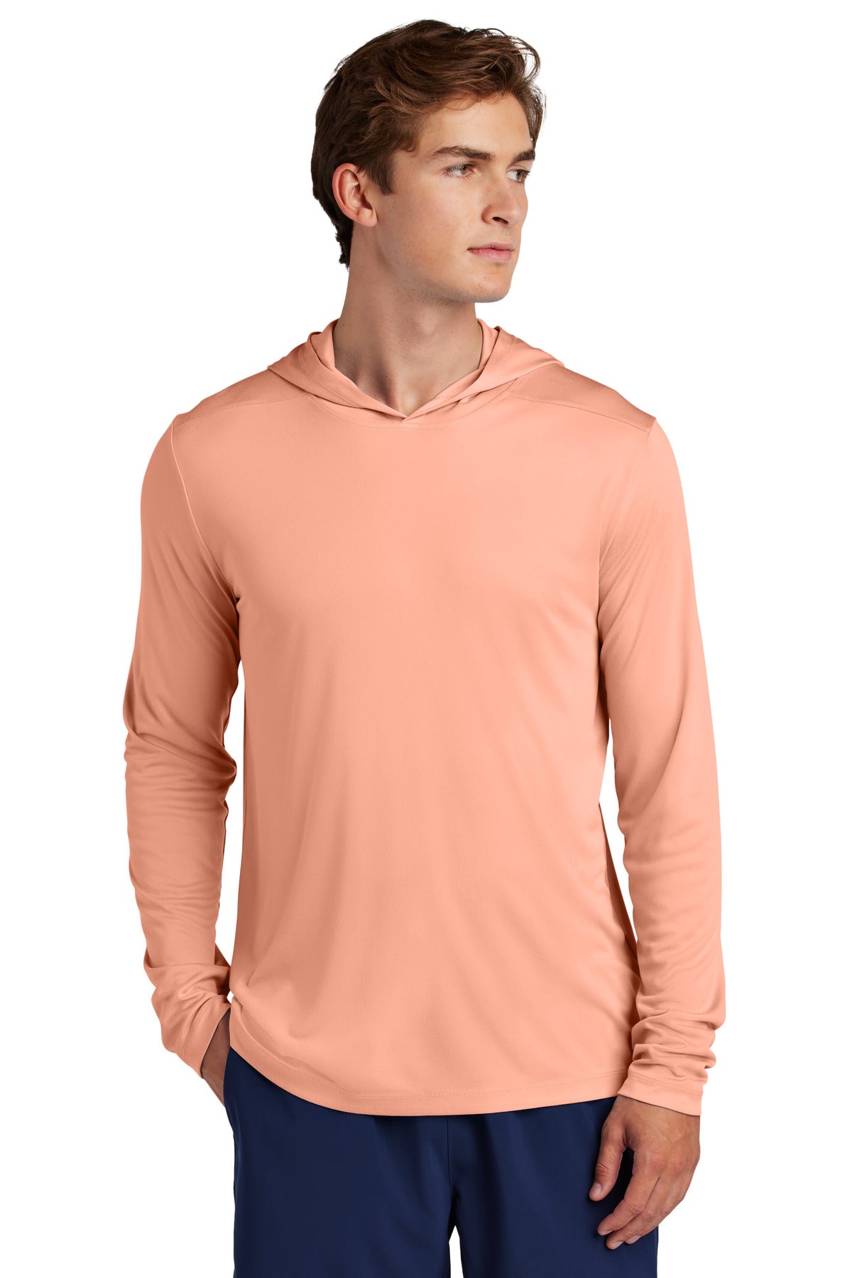 Sport-Tek Posi-UV Pro Long Sleeve Hoodie ST420LSH