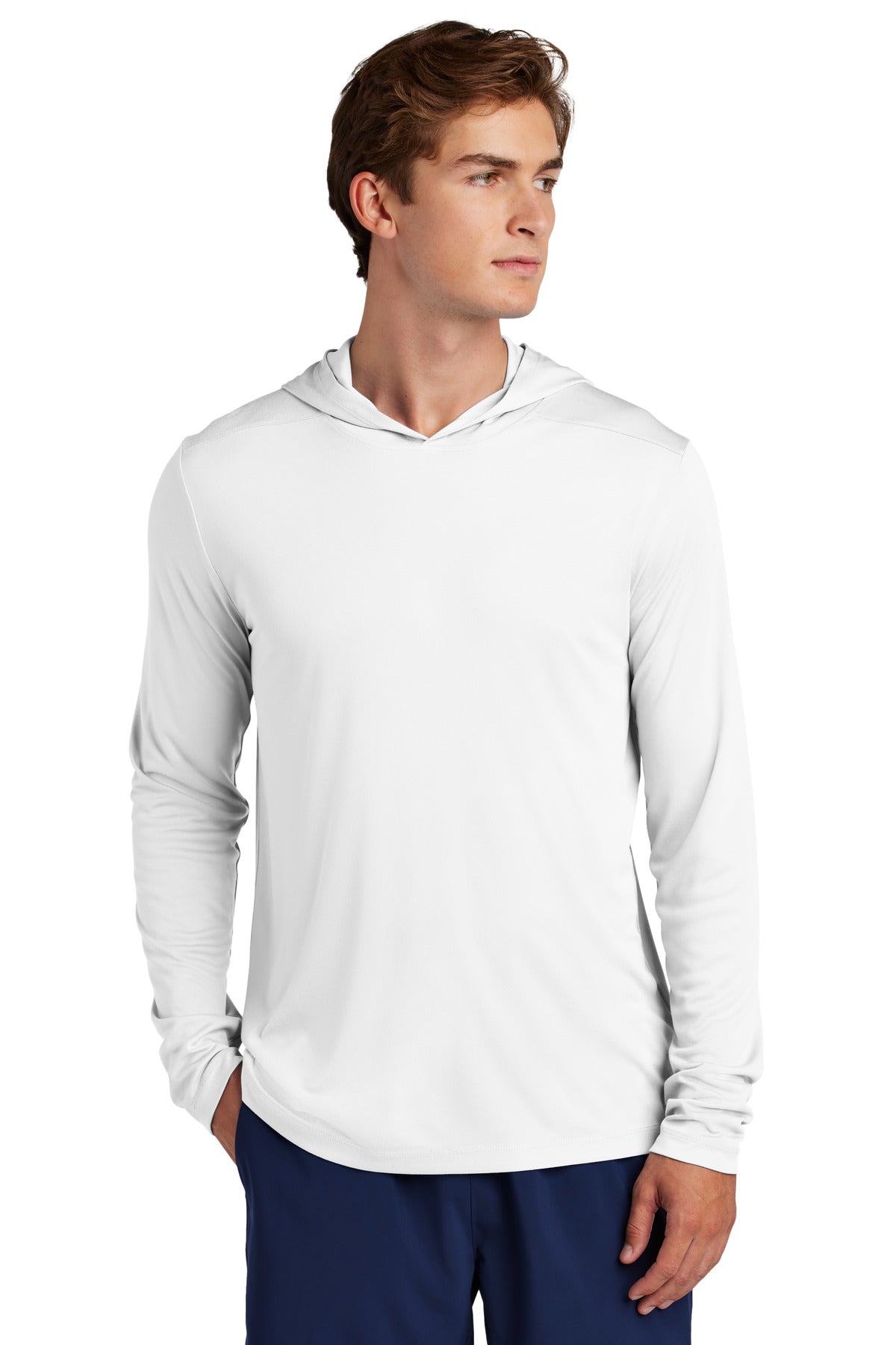 Sport-Tek Posi-UV Pro Long Sleeve Hoodie ST420LSH