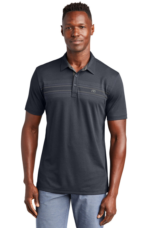 TravisMathew Monterey Chest Stripe Polo TM1MW450 | Add Your Logo