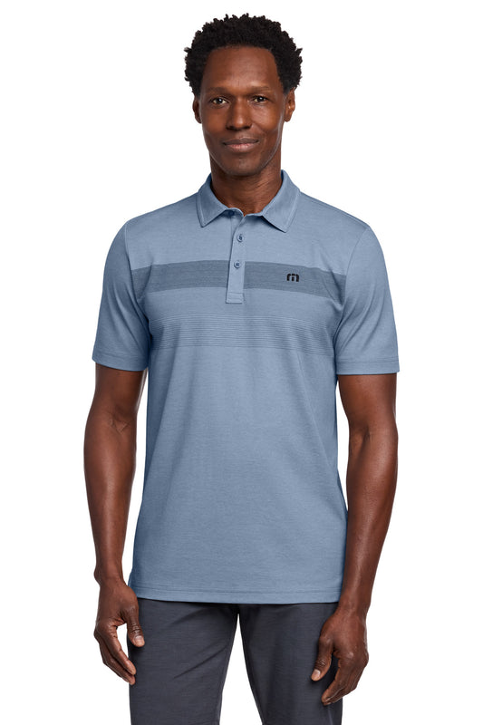 TravisMathew Coastal Chest Stripe Polo TM1MY402 | Add Your Logo