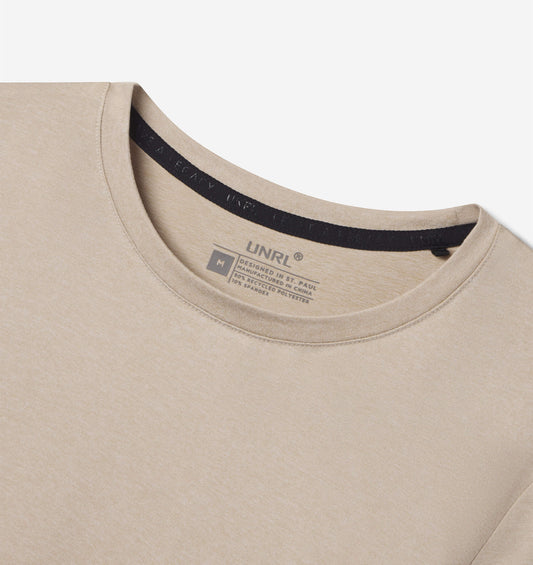 UNRL Ultra Tee – Heather Sand