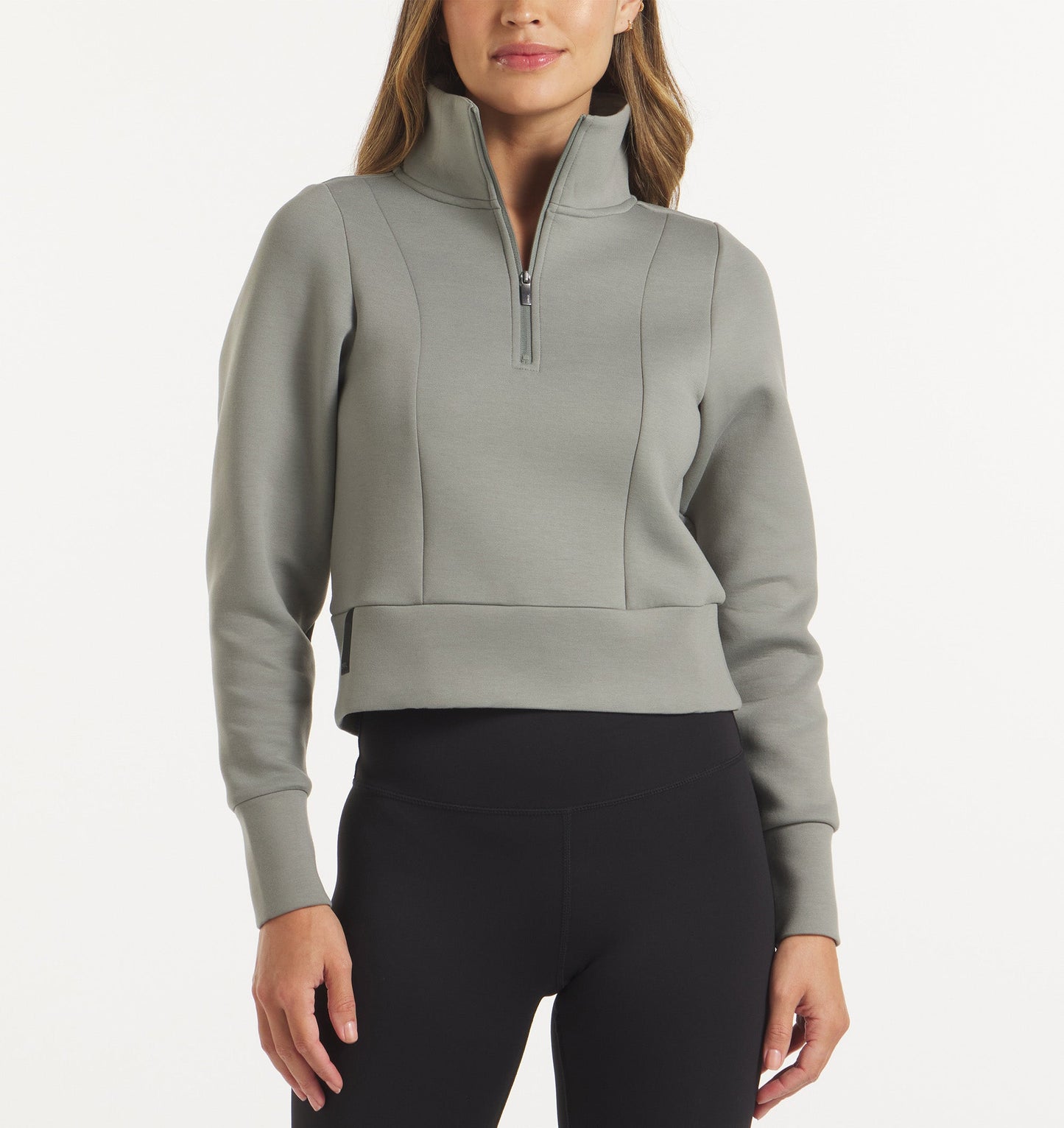 UNRL LuxBreak Half Zip Pullover – Eucalyptus