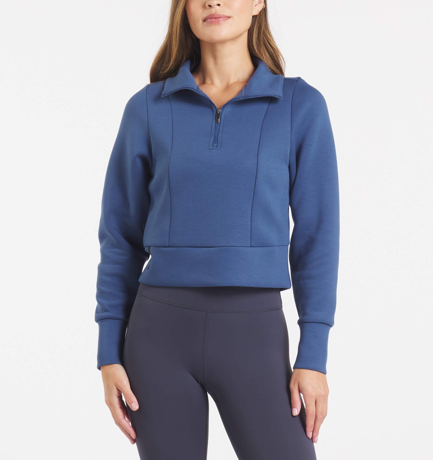 UNRL LuxBreak Half Zip Pullover – Cavern Blue
