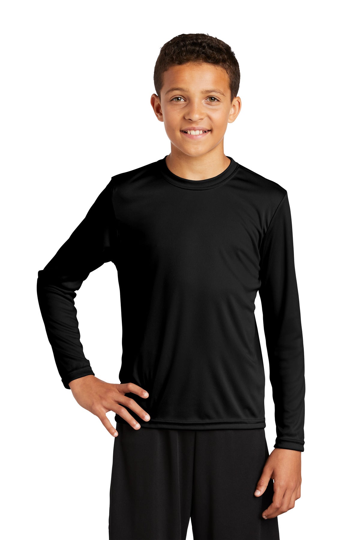 Sport-Tek   Youth Long Sleeve PosiCharge   Competitor Tee. YST350LS
