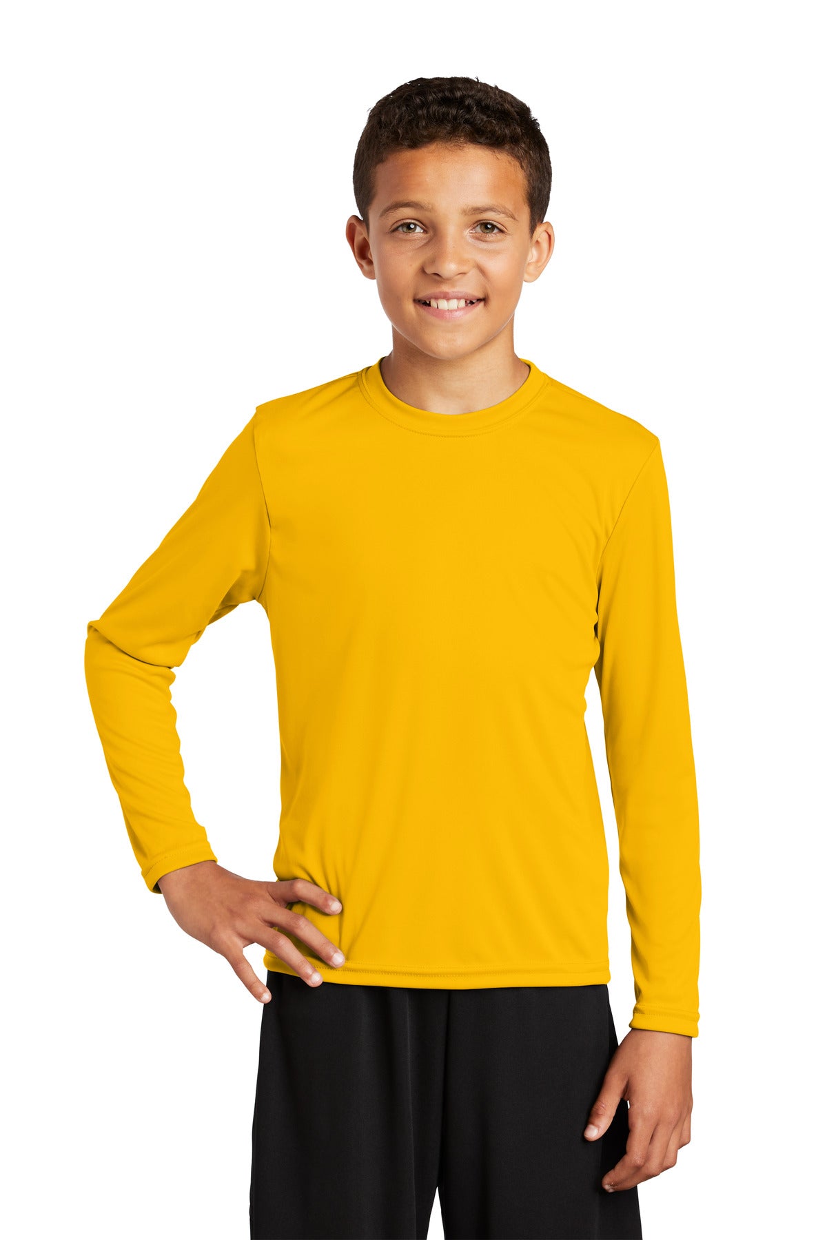 Sport-Tek   Youth Long Sleeve PosiCharge   Competitor Tee. YST350LS
