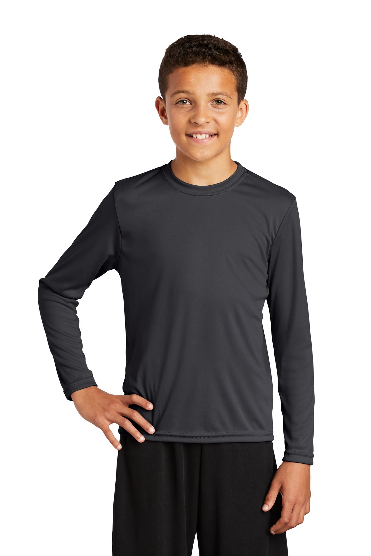 Sport-Tek   Youth Long Sleeve PosiCharge   Competitor Tee. YST350LS
