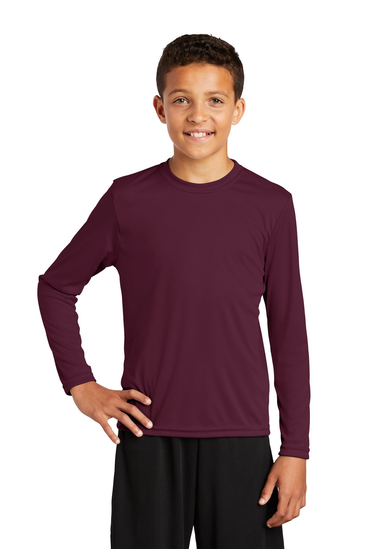 Sport-Tek   Youth Long Sleeve PosiCharge   Competitor Tee. YST350LS