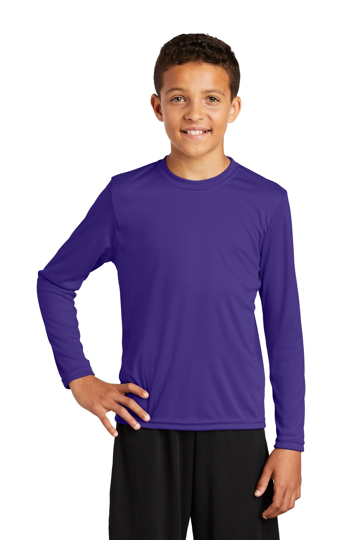 Sport-Tek   Youth Long Sleeve PosiCharge   Competitor Tee. YST350LS