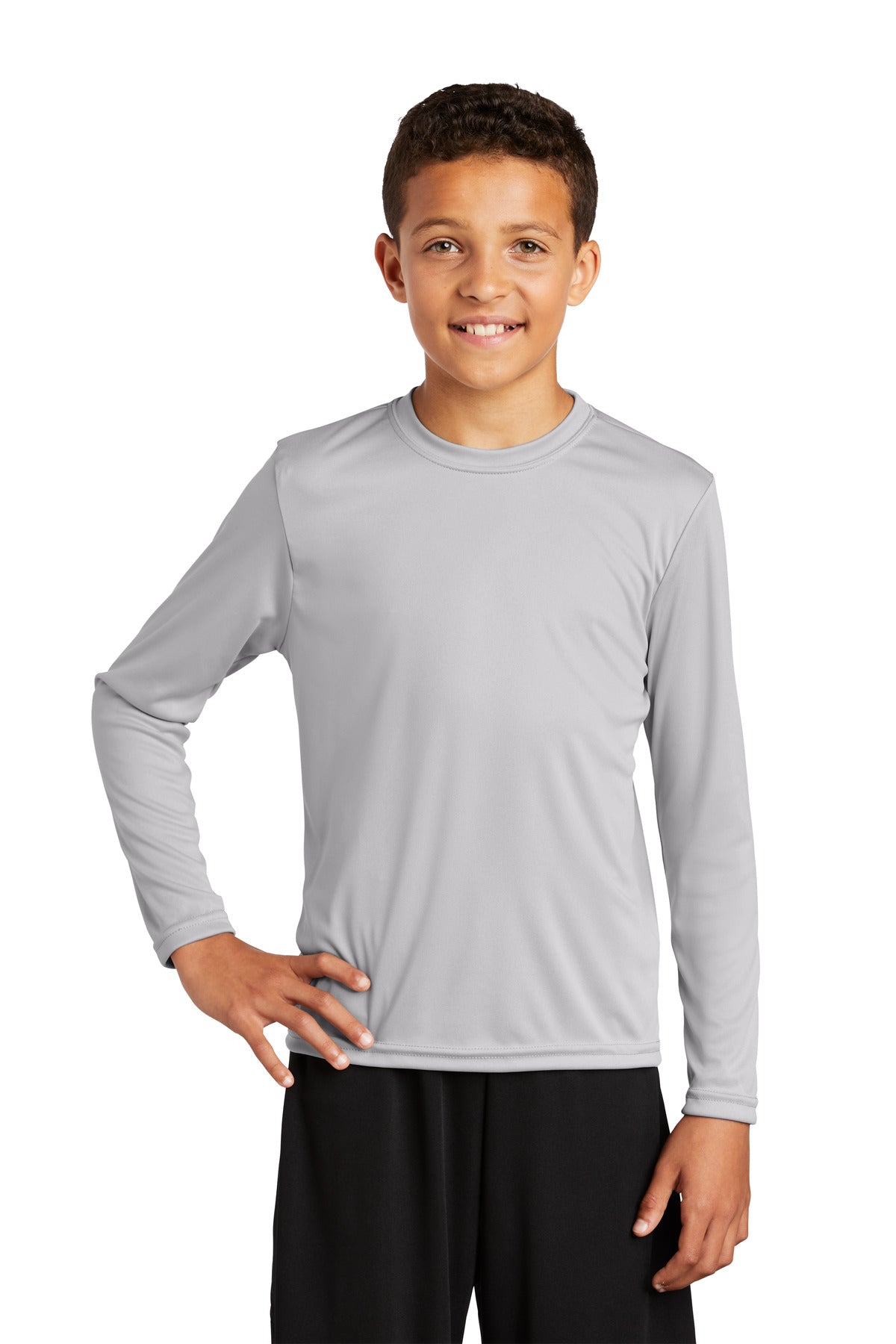 Sport-Tek   Youth Long Sleeve PosiCharge   Competitor Tee. YST350LS