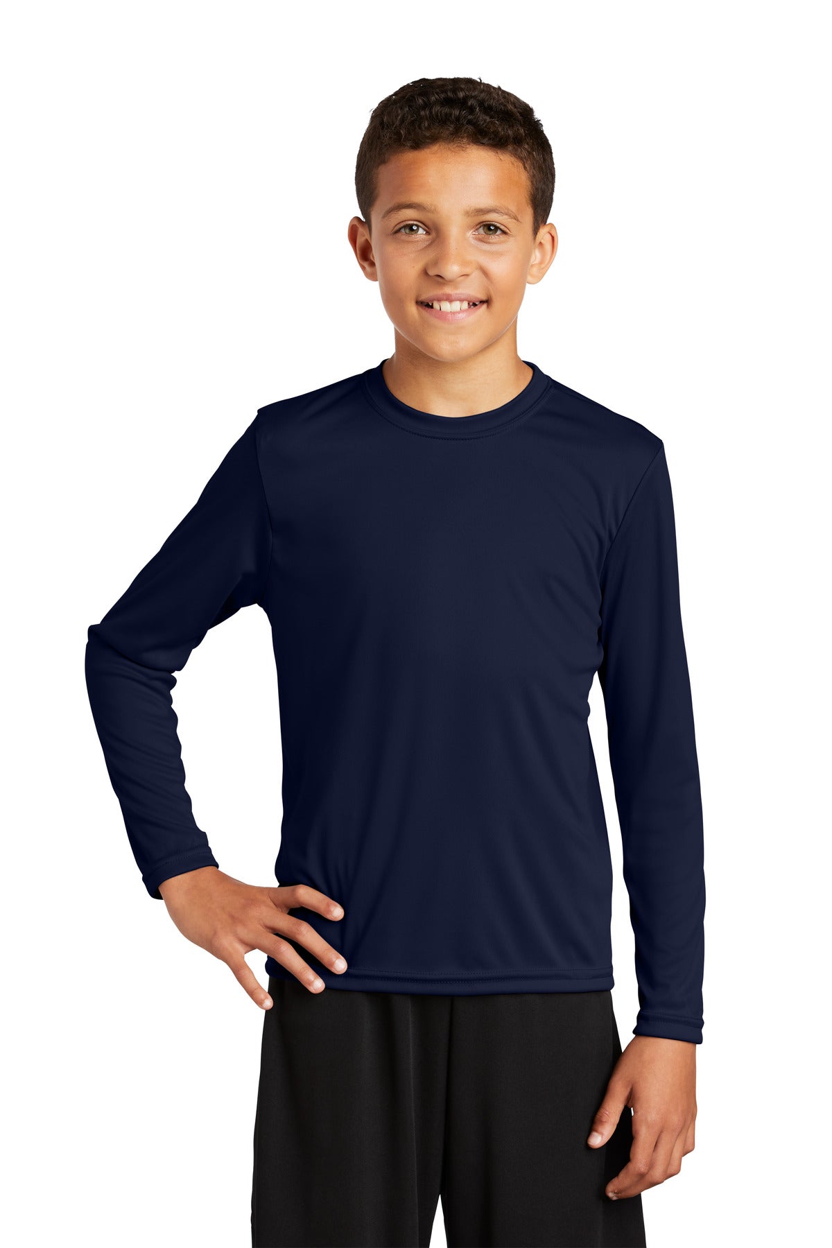 Sport-Tek   Youth Long Sleeve PosiCharge   Competitor Tee. YST350LS