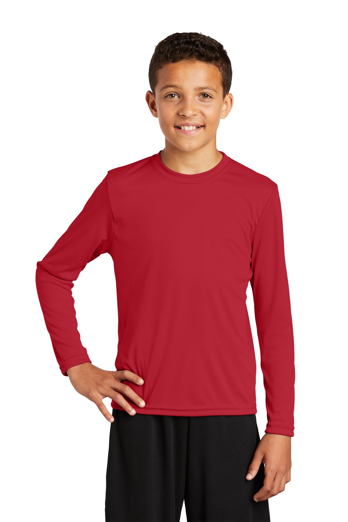 Sport-Tek   Youth Long Sleeve PosiCharge   Competitor Tee. YST350LS