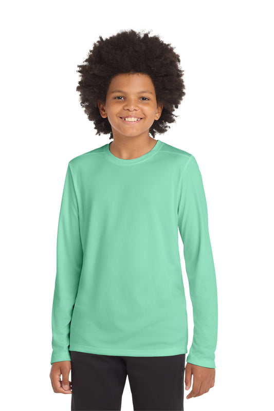 Sport-Tek Youth Posi-UV Pro Long Sleeve Tee. YST420LS
