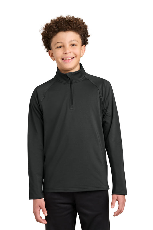Sport-Tek Youth Sport-Wick Stretch 1/4-Zip Pullover YST850