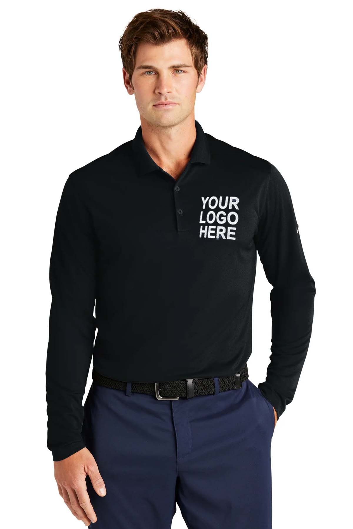 Nike Dri-FIT Micro Pique 2.0 Long Sleeve Polo NKDC2104