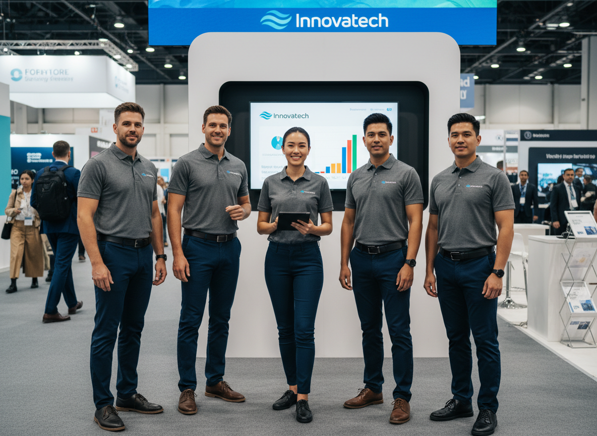 What to Wear at Trade Shows and Corporate Events: Branded Apparel That Represents Your Brand