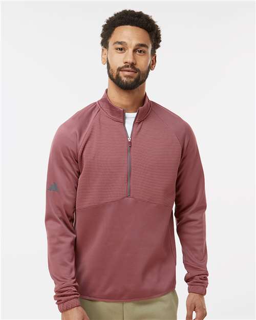 Adidas Men's Performance Quarter-Zip Pullover