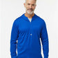 Adidas Men's Lightweight Quarter-Zip Hooded Pullover