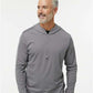 Adidas Men's Lightweight Quarter-Zip Hooded Pullover