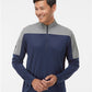 Adidas Men's Ultimate365 Lightweight Colorblocked Quarter-Zip Pullover
