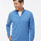 Adidas Men's 3-Stripes Quarter-Zip Sweater Pullover