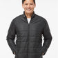 Adidas Men's 3-Stripes Puffer Full-Zip Jacket