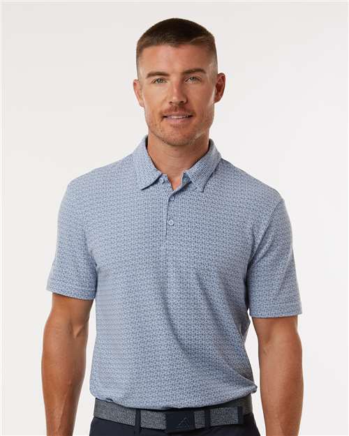 Adidas Men's Blended Printed Polo