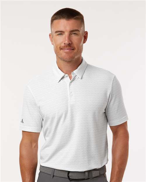 Adidas Men's Blended Printed Polo