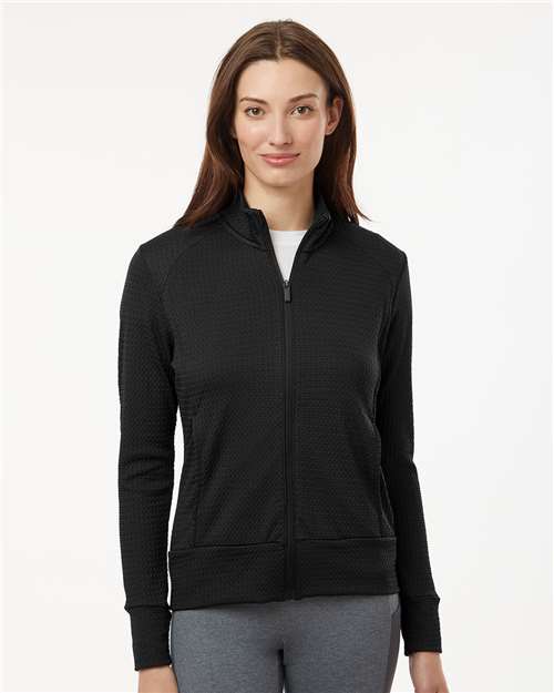 Adidas Women's Ultimate365 Textured Full-Zip Jacket