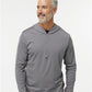Adidas Men's Lightweight Quarter-Zip Hooded Pullover