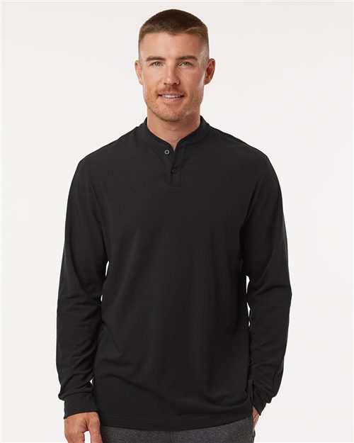 Adidas Men's Henley Long Sleeve T-Shirt