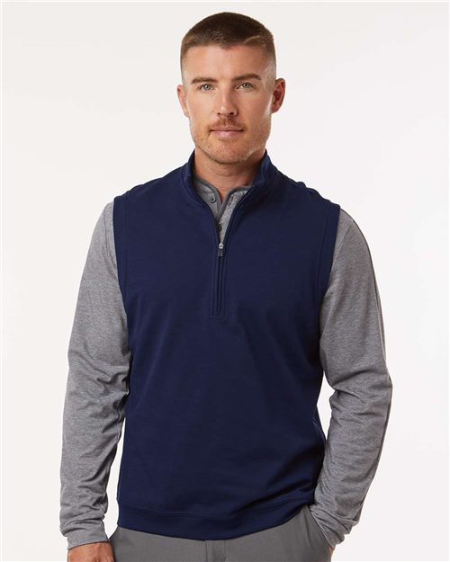 Adidas Men's Club Quarter-Zip Vest