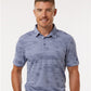 Adidas Men's Ultimate365 Textured Stripe Polo