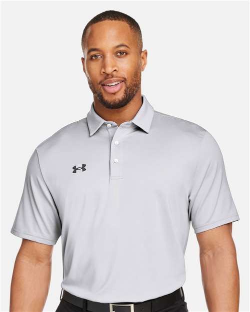 Under Armour Men's Destin Drive "UA Playoff Team Stripe" Performance Polo
