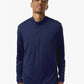 Adidas Men's Textured Stripe Quarter-Zip Pullover