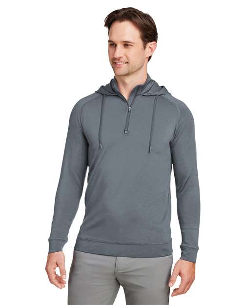 Swannies Unisex Vandyke Quarter-Zip Hooded Sweatshirt