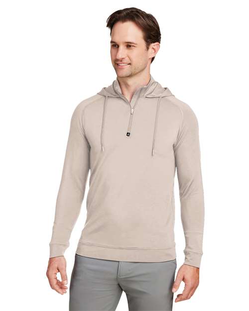 Swannies Unisex Vandyke Quarter-Zip Hooded Pullover